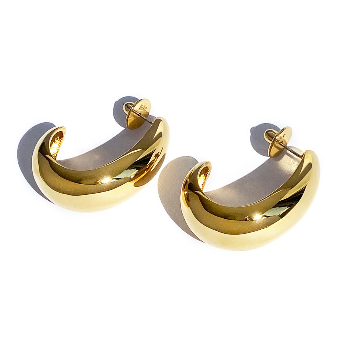Luna Hoop - Gold/Silver main image 1