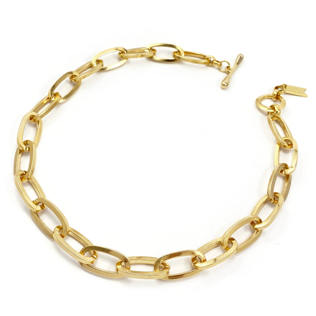 Essential Chainlink Collar - Gold – BIKO