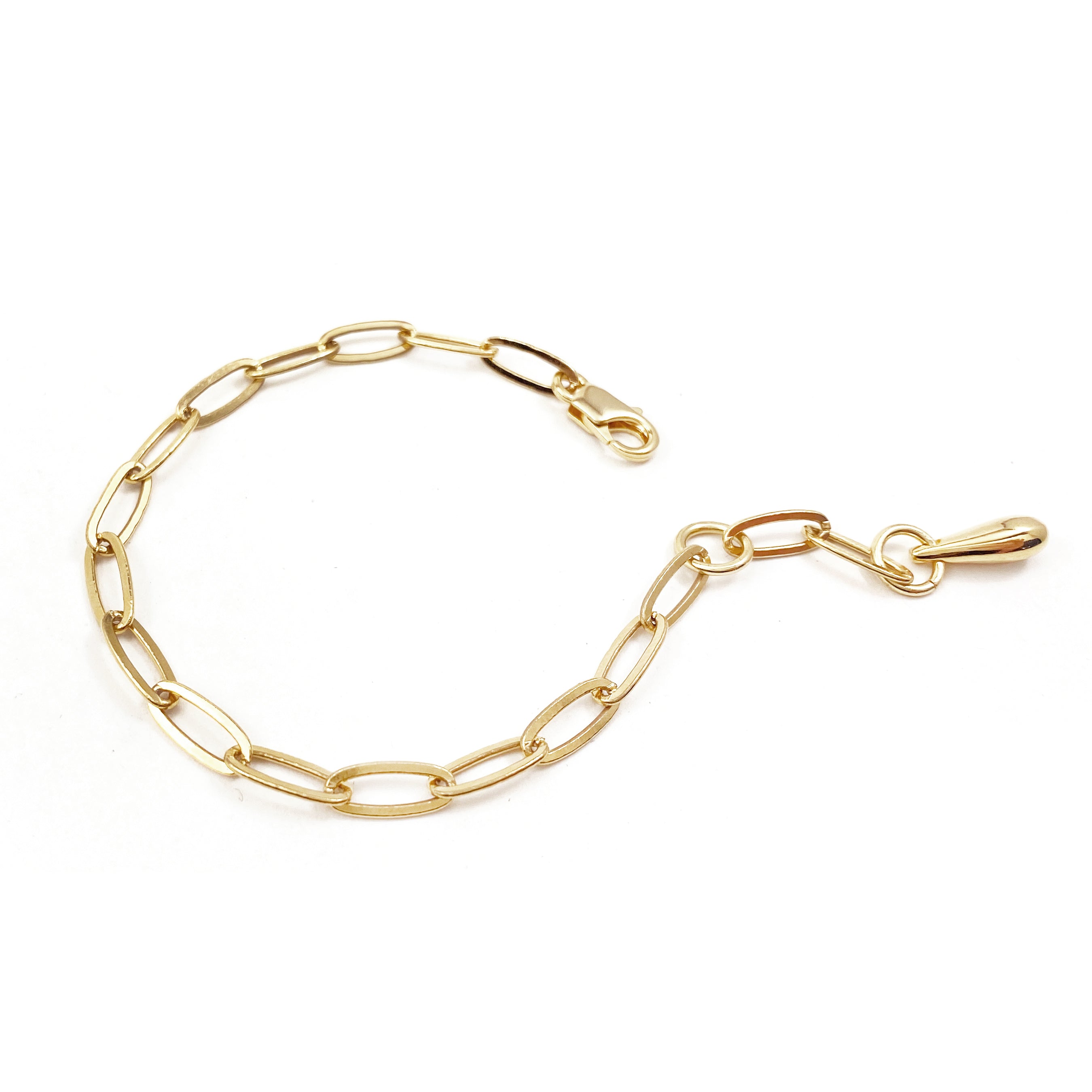 Bico 8 Inch Hand-made Link Bracelet (fb303 8in Gold Sterling Silver Hand  Made Link Bracelets Bico 8 Inch Hand-made Link Bracelet (fb303 8in Black