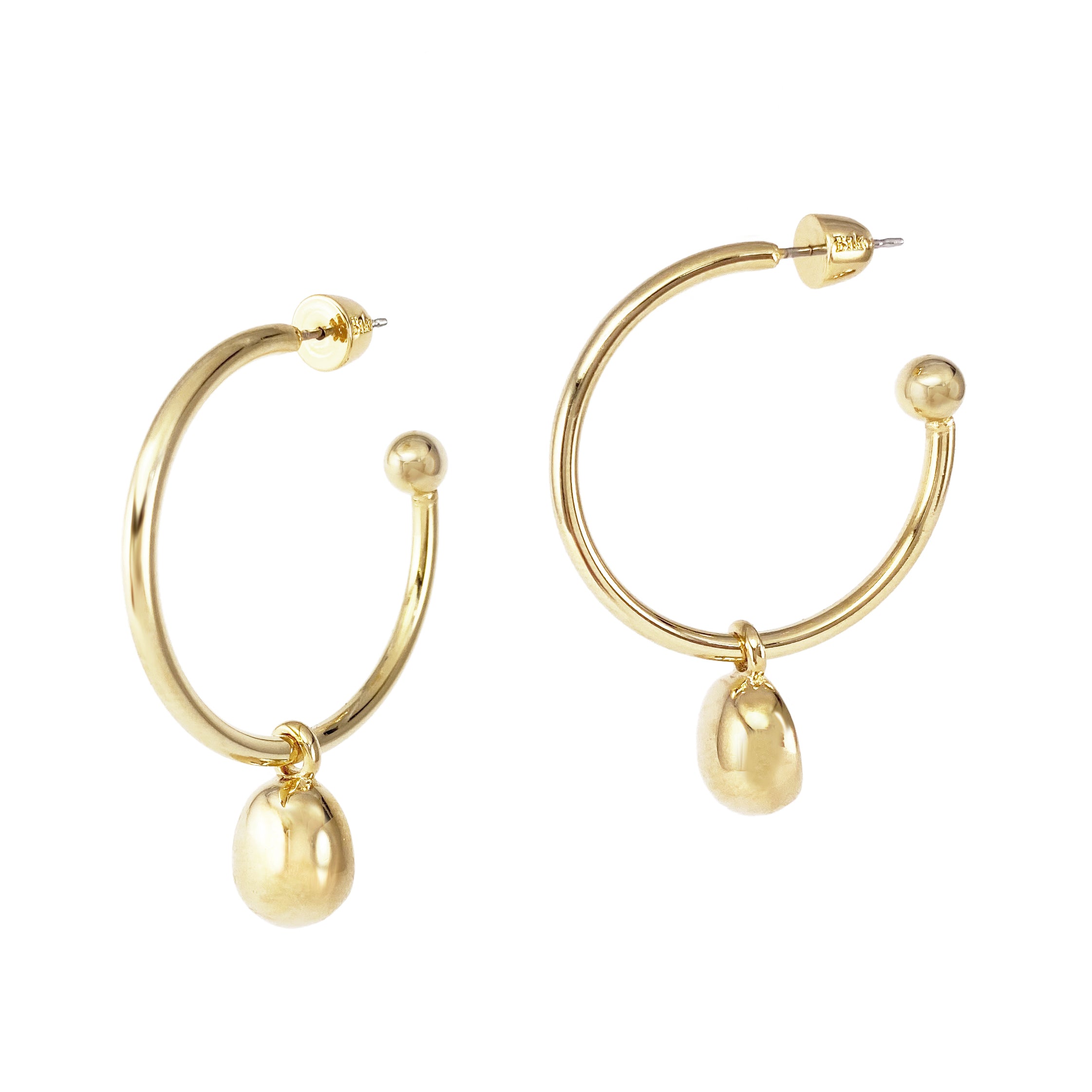 Galina 2-in-1 Hoops - Large - Gold – BIKO