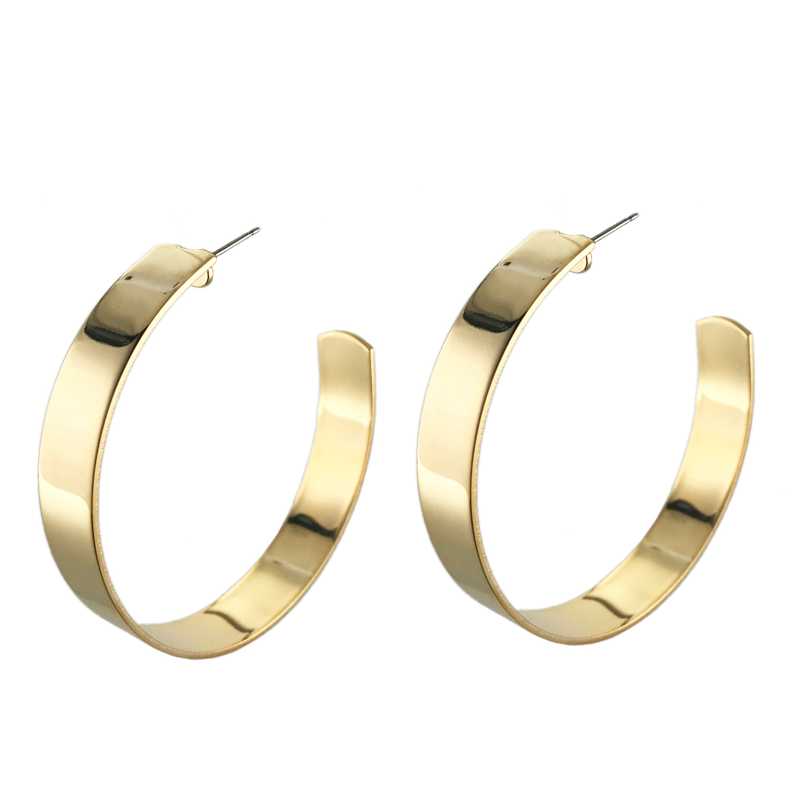 【送関込・国内発送】BIKO★ Liberty Hoops Large ピアス Liberty Hoops - Large - Gold – BIKO